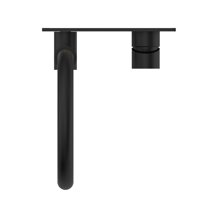 Nero Mecca Wall Basin/Bath Mixer Swivel Spout - Matte Black-NR221910qMB-blue-leaf-bathware