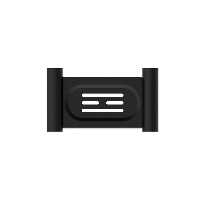 Nero Mecca II Soap Dish Holder - Matte Black-NR2381MB-blue-leaf-bathware