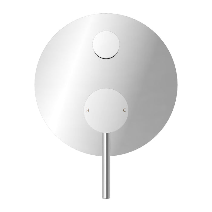 Nero Dolce Shower Mixer With Diverter - Chrome-NR250811aCH-blue-leaf-bathware