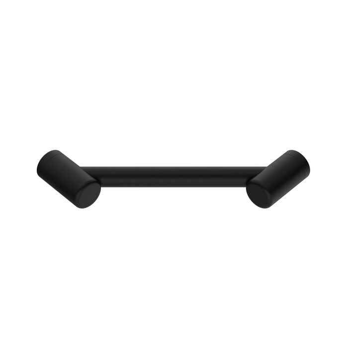 Nero Mecca Care 25mm Footrest Corner Grab Rail 215mm - Matte Black-NRCR2508WMB-blue-leaf-bathware