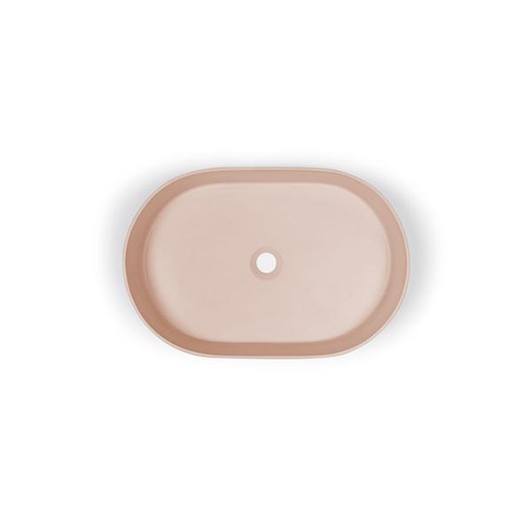 Nood Co Pill Basin Wall Hung - 14 Colours-blue-leaf-bathware