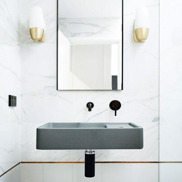 Nood Co Shelf 03 Wall Hung Basin - 14 Colours-SH3-2-NO-0-MG-blue-leaf-bathware