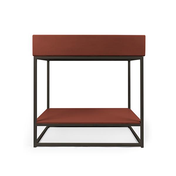 Nood Co Trough Basin Vanity Set - 14 Colours-TH1-3-0-VB-CL-blue-leaf-bathware