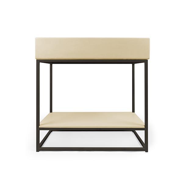 Nood Co Trough Basin Vanity Set - 14 Colours-TH1-3-0-VB-CU-blue-leaf-bathware