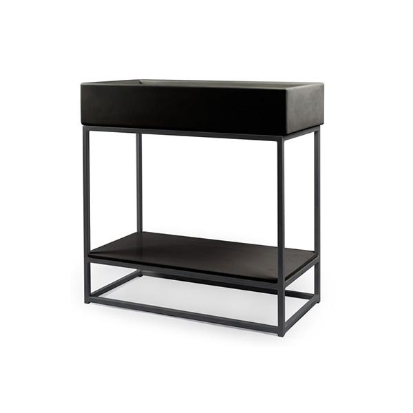 Nood Co Trough Basin Vanity Set - 14 Colours-blue-leaf-bathware