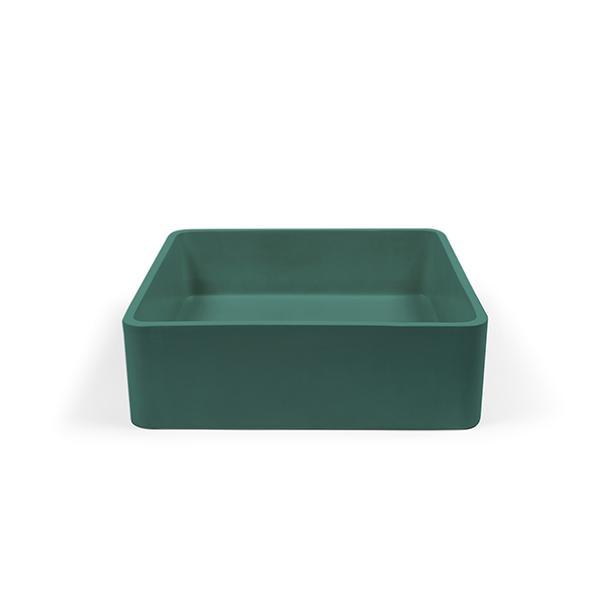 Nood Co Vesl Square Basin Surface Mount - 14 Colours-VS1-1-0-TE-blue-leaf-bathware