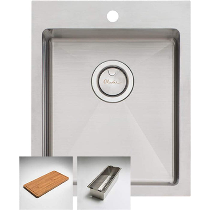Oliveri Apollo Single Bowl Sink-AP1451-blue-leaf-bathware