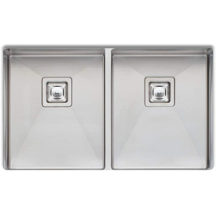 Oliveri Professional Series Double Bowl Undermount Sink-PR1163U-blue-leaf-bathware