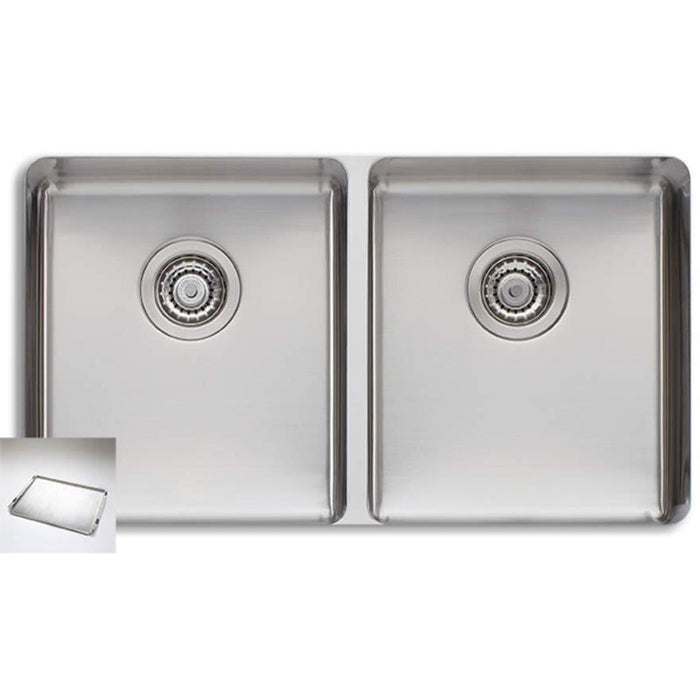 Oliveri Sonetto Double Bowl Undermount Sink-SN1063U-blue-leaf-bathware
