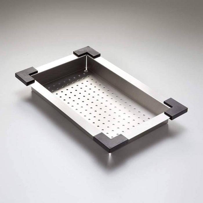 Oliveri Stainless Steel Professional Colander-ACP136-blue-leaf-bathware