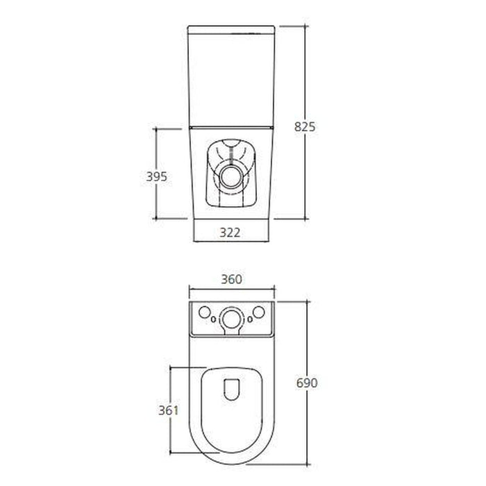 Oliveri Vienna Back To Wall Toilet Suite-VI1273-blue-leaf-bathware