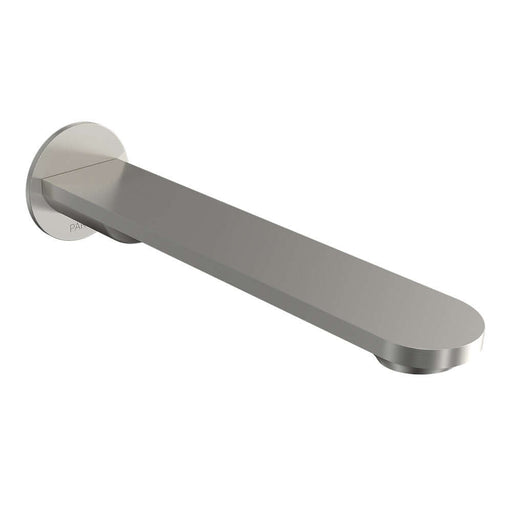 Parisi Elli II Wall Bath Spout 190mm - Brushed Nickel-E2.02WF190.41-blue-leaf-bathware