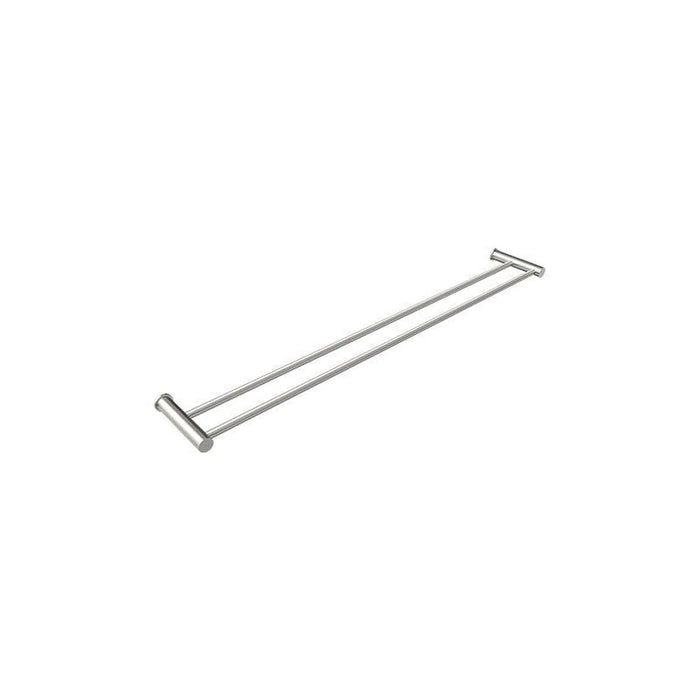 Parisi Envy 800mm Double Towel Rail Brushed Nickel-PP.TRD80.41-blue-leaf-bathware