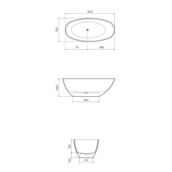 Parisi Isola Freestanding Bath-blue-leaf-bathware