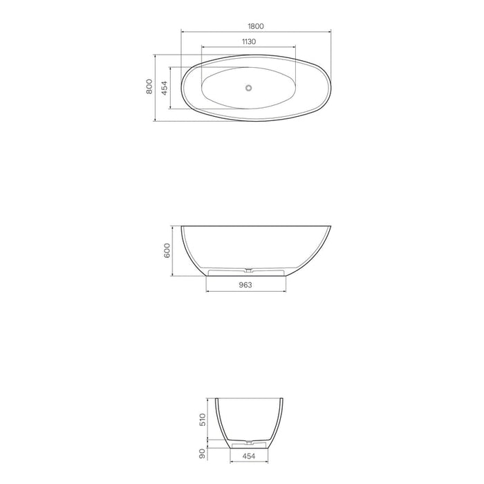 Parisi Isola Freestanding Bath-blue-leaf-bathware