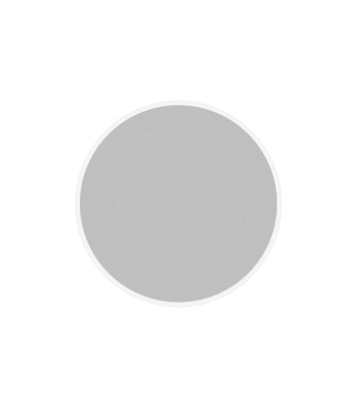 Parisi Pure Oval Mirror Semi Gloss White-PO-700M-SGW-blue-leaf-bathware