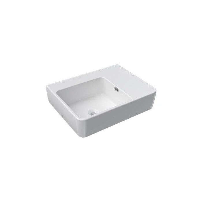 Parisi Quasar 60 Bench Basin-SMQU600R/A-blue-leaf-bathware