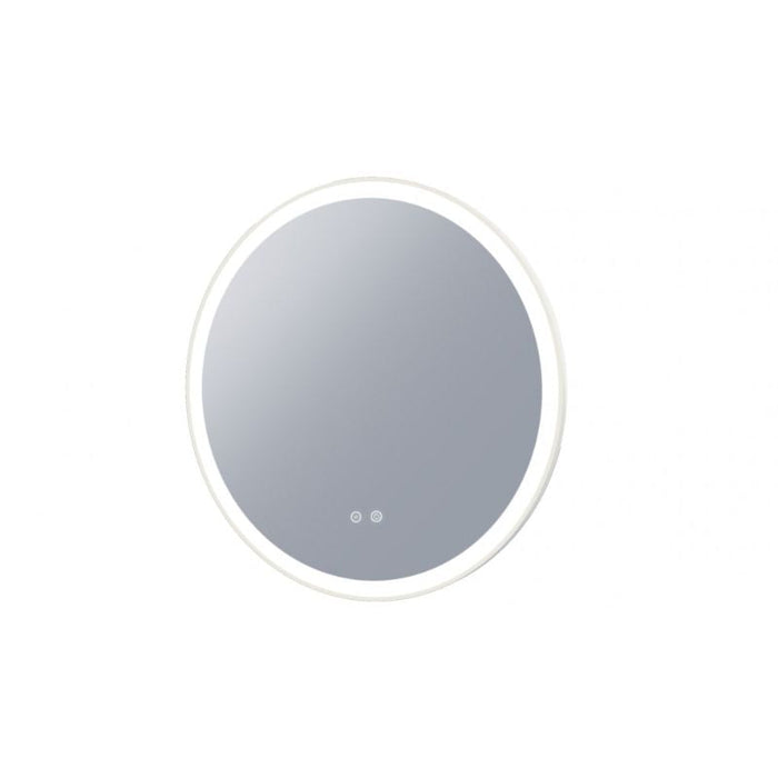 Remer Eclipse LED Mirror With Demister Pad & Light Colour Switch-blue-leaf-bathware