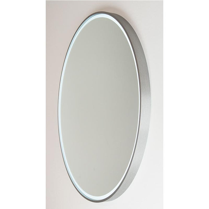Remer Sphere LED Mirror with Demister & Light Colour Switch-S60D-BN-blue-leaf-bathware