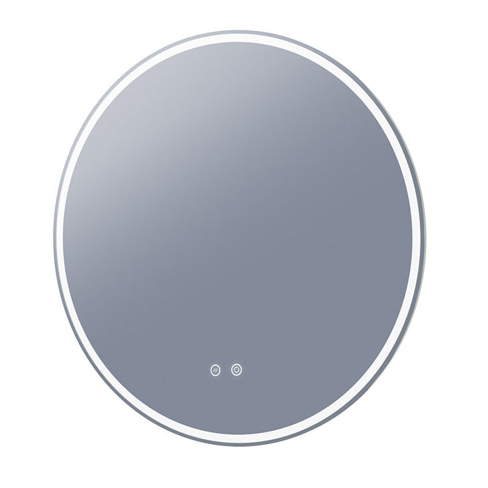 Remer Sphere LED Mirror with Demister & Light Colour Switch-S60D-blue-leaf-bathware