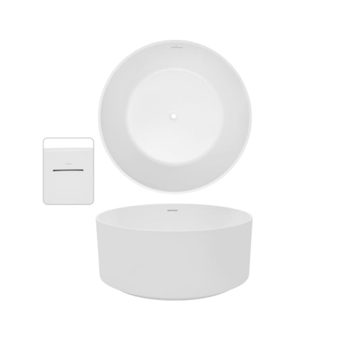 Decina Florencia 1400 Freestanding Bath with Overflow