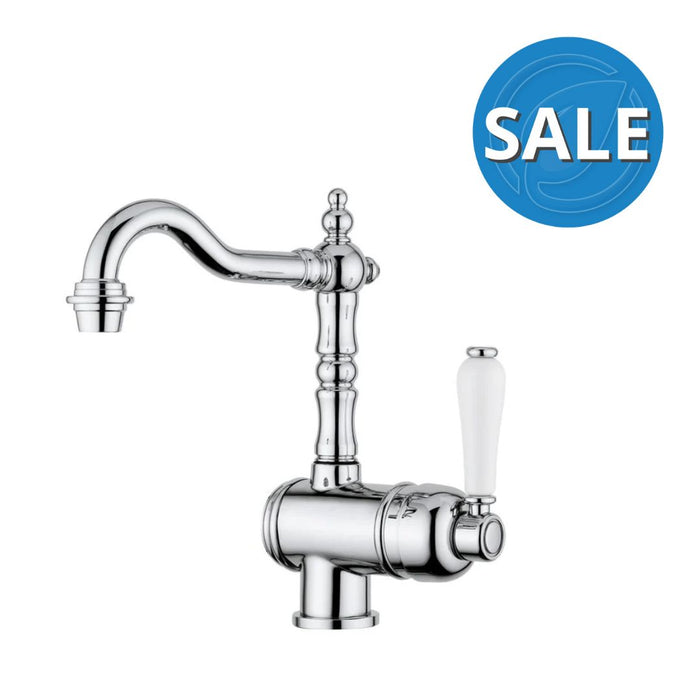 Abey Provincial Single Lever Basin Mixer - Chrome