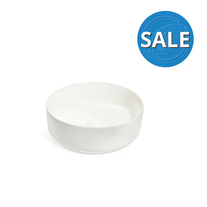Capri 360mm Circle - White Gloss