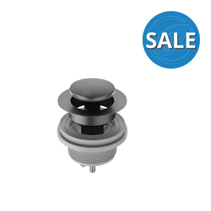 Caroma Bath Pop-Up Plug & Waste - Gun Metal Grey