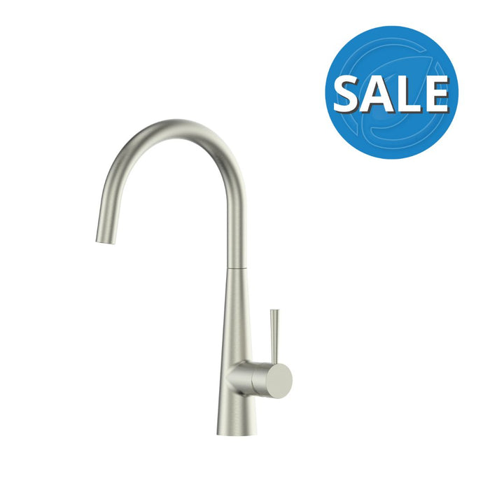 Greens Galiano Slimline Sink Mixer- Brushed Nickel