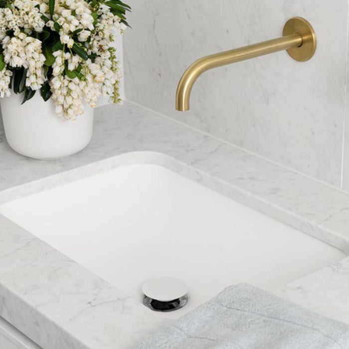 ADP Glory 545mm x 355mm Undermount Solid Surface Basin White