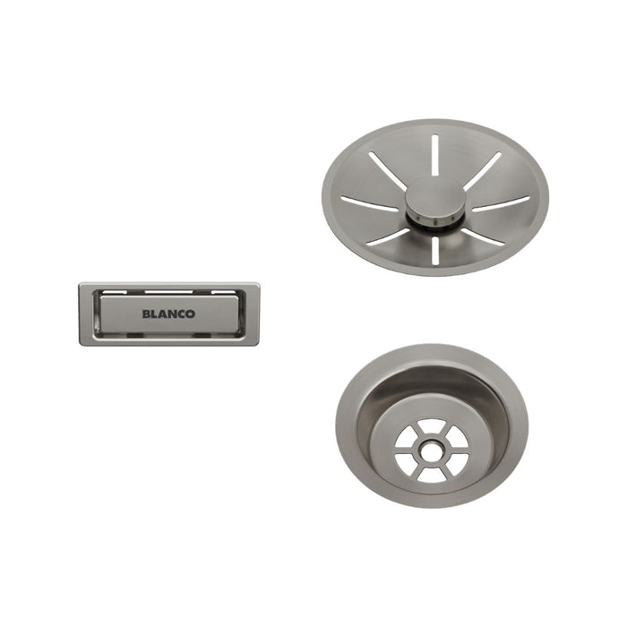 Blanco Strainer System Satin Platinum Edition for Single Bowl Sinks