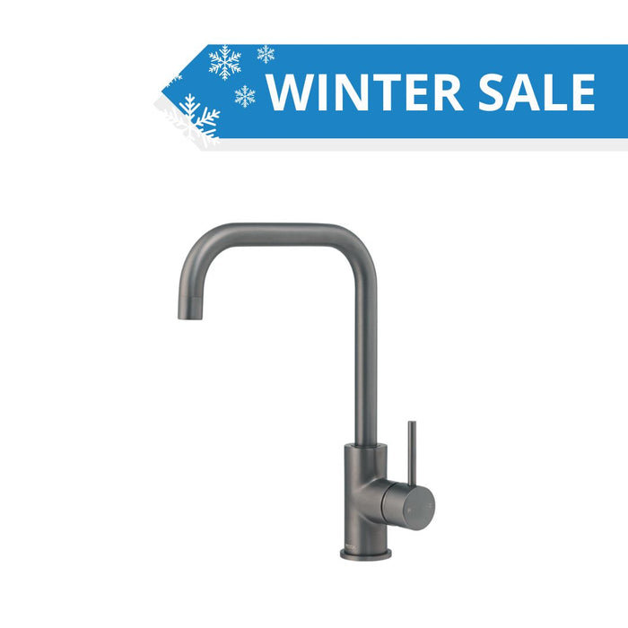 Mixx Anise Gooseneck Sink Mixer - Gun Metal