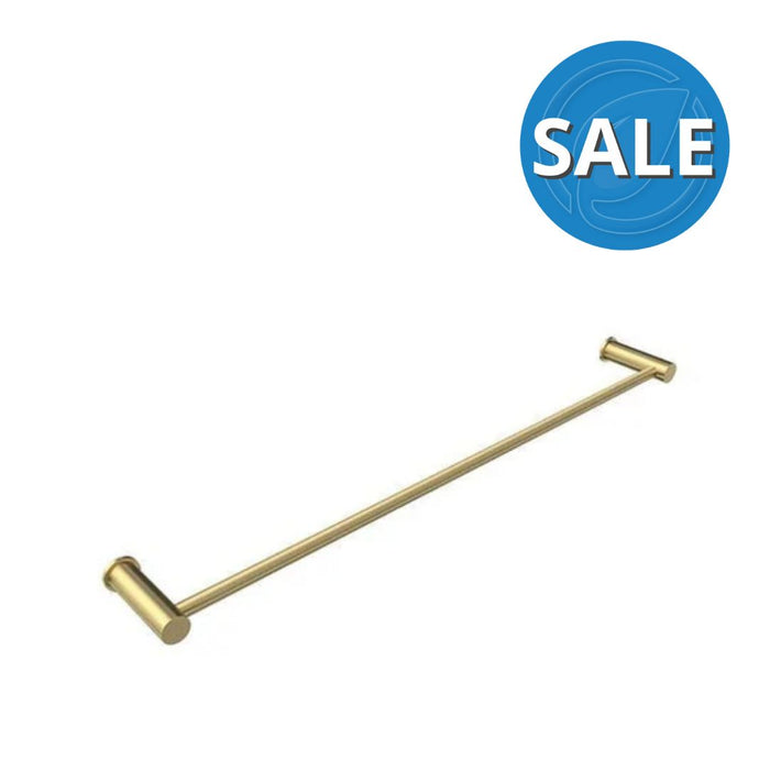Parisi Envy 600mm Single Towel Rail - Brushed Brass