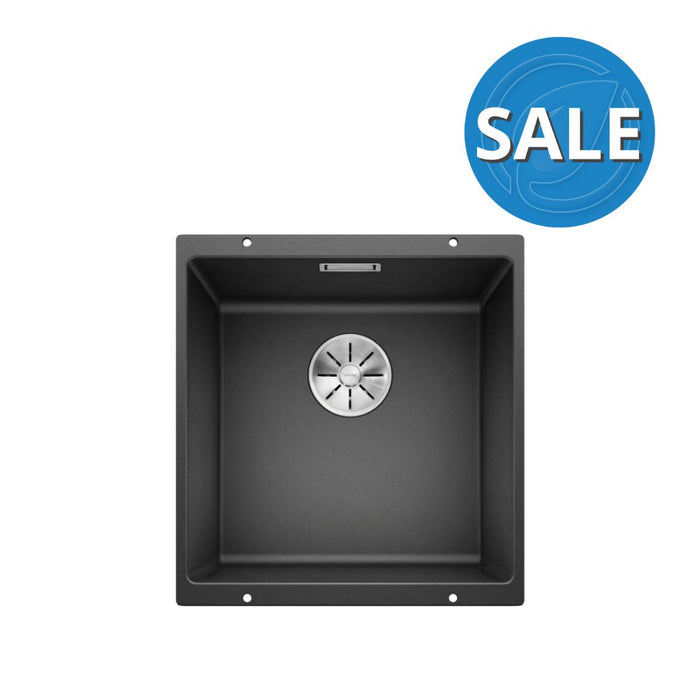 Blanco SUBLINE 400-U Single Bowl Undermount Sink - Anthracite