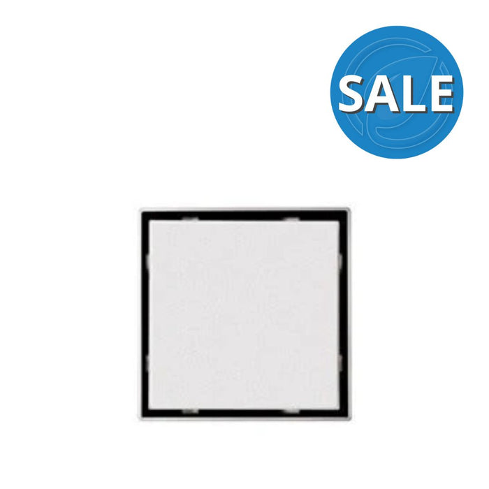 Forme Stainless Steel Waste Tile Insert 110X110 Floor Waste 75mm Outlet