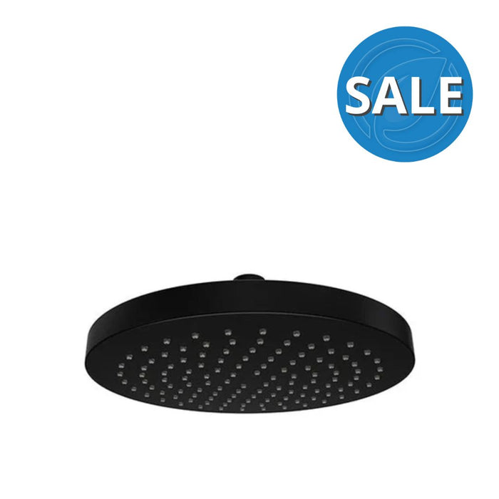 Parisi Tondo Round Shower Head 200mm ABS - Matt Black
