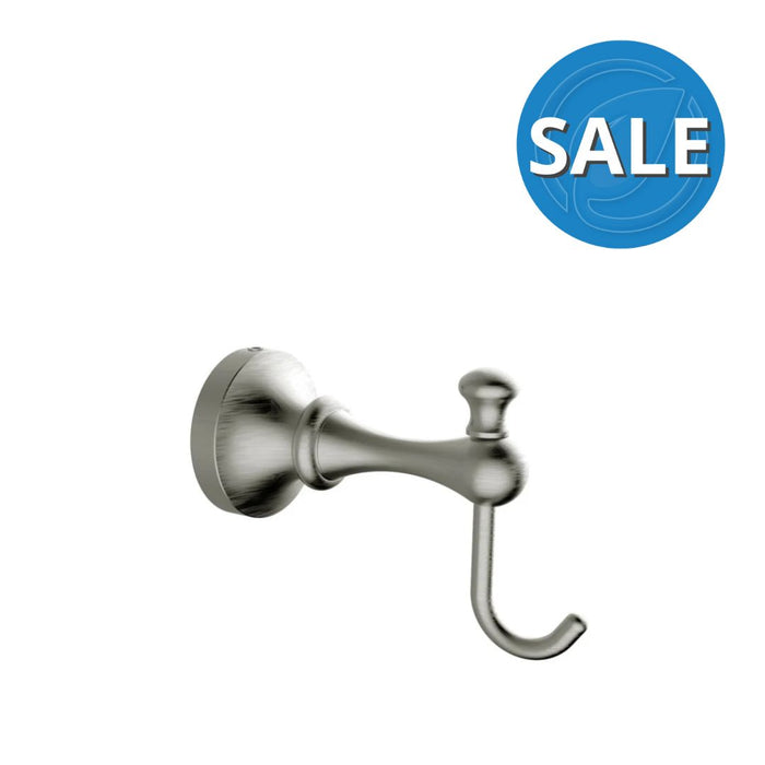 Abey Provincial Robe Hook - Brushed Nickel