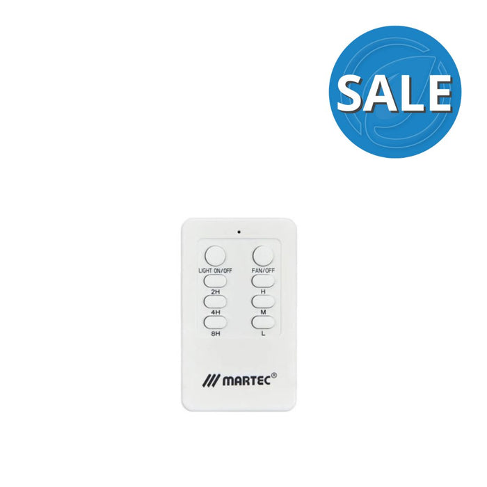 Martec Slimline AC Ceiling Fan Remote Control