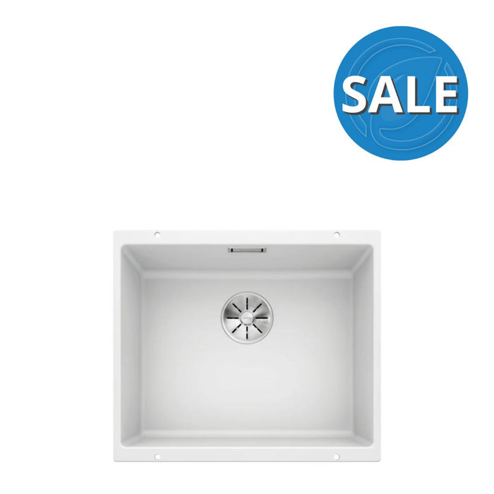 Blanco SUBLINE 500-U Single Bowl Undermount Sink - White