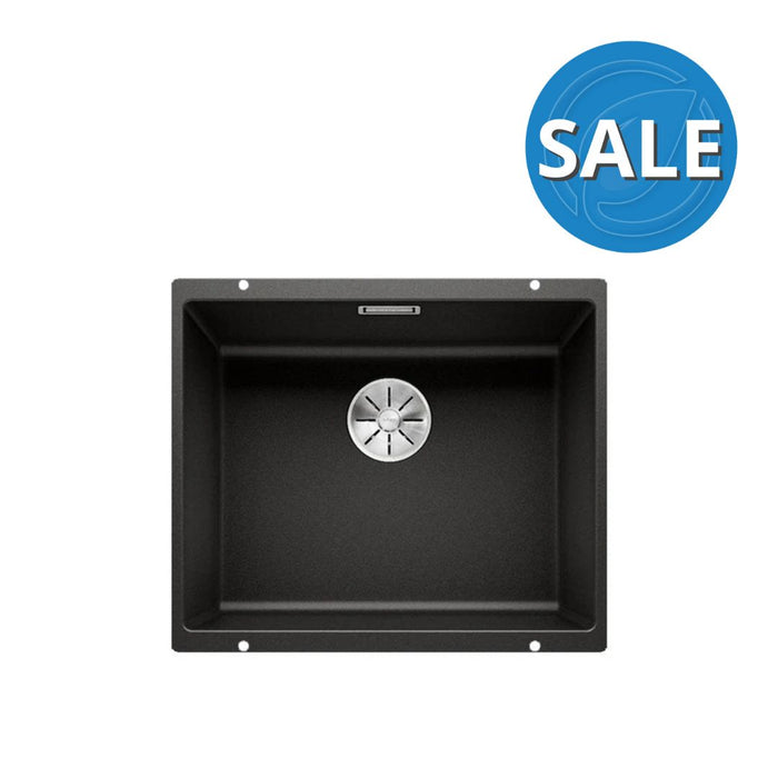 Blanco SUBLINE 500-U Single Bowl Undermount Sink - Black