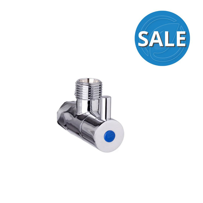 Linkware 1/4 TURN CERAMIC DISK MINI CISTERN COCK - Chrome