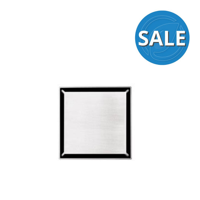 Forme Stainless Steel Waste Solid Brush Insert 110X110 Floor Waste 90mm Outlet