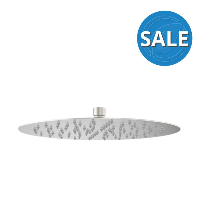 Caroma Urbane II 300mm Round Rain Shower - Brushed Nickel