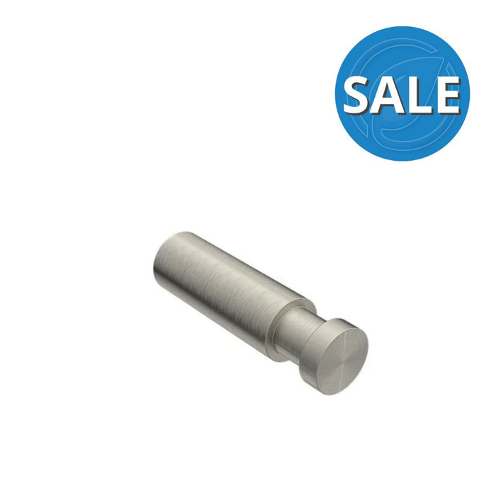 Parisi Tondo Robe Hook - Brushed Nickel