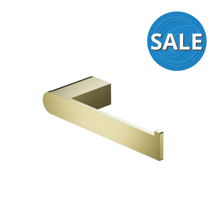 Nero Bianca Toilet Roll Holder - Brushed Gold