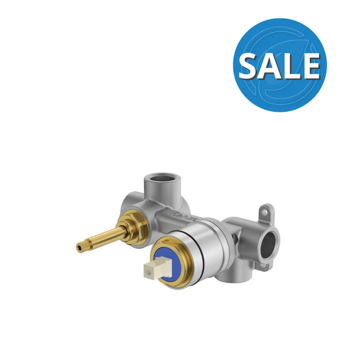 Fienza Quik-Switch Universal Wall Diverter Mixer Body, Horizontal