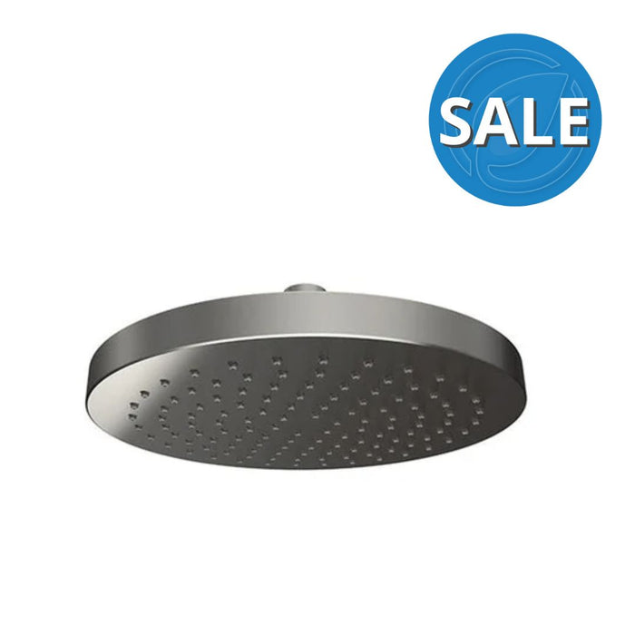 Parisi Tondo Round Shower Head 200mm ABS - Brushed Nickel