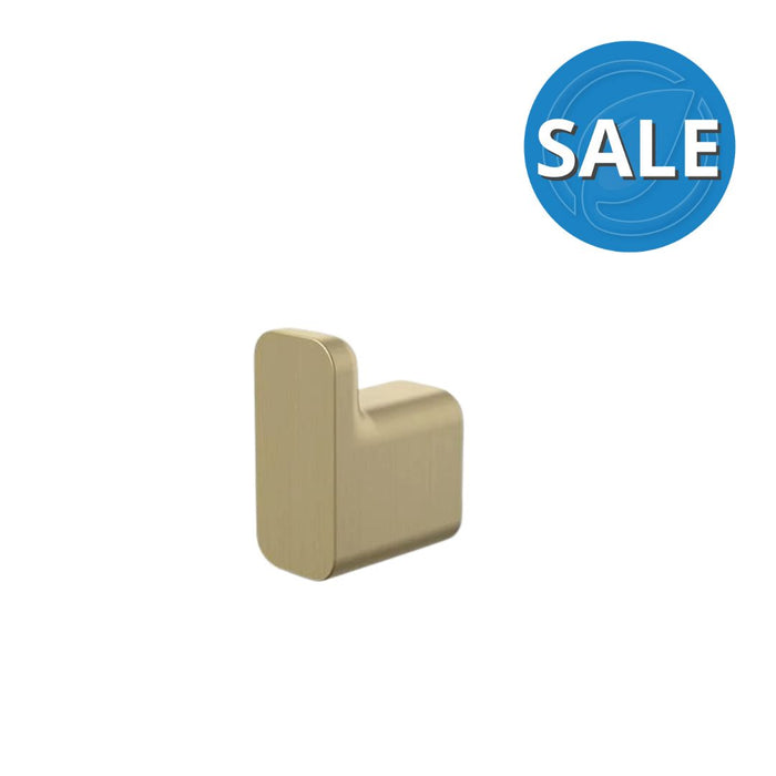 Caroma Luna Robe Hook - Brushed Brass