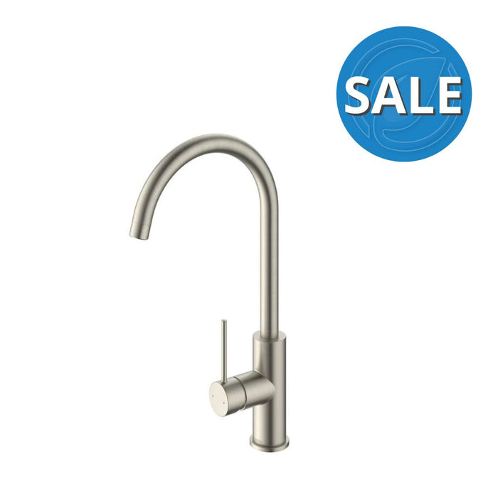 Methven Minimalist MK2 Sink Mixer Gooseneck - Brushed Nickel