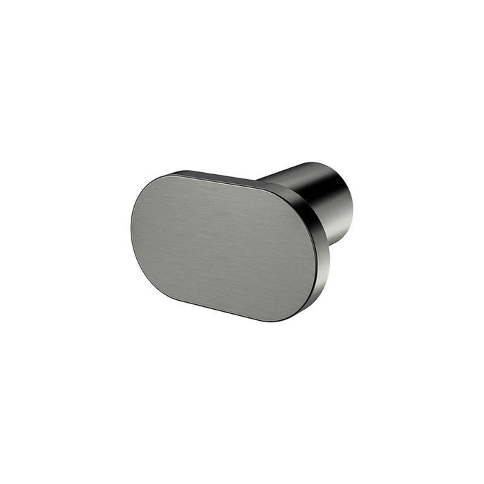 Meir Öppen T-Pull Cabinet Handle (Brushed) - Shadow Gunmetal-blue-leaf-bathware